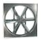 Dayton Supply Fan w/Drive Package, Standard Duty, 208-230/440V AC, 48 in Blade Dia, 3/4 HP 7CC63 - alternate 1