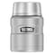 Thermos Stainless Steel Food Jar w/Folding Spoon, 16 oz., Matte Steel SK3000MSTRI4 - alternate 1