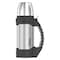 Thermos Stainless Steel Beverage Bottle, 1.1 qt, Stainless Steel/Black 2510TRI2 - alternate 1