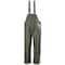 Helly Hansen Rain Bib Overall, Polyester, 31 1/2 in Inseam, 31 in Waist, 35 mil Thickness, Green, S 70529_480-S - alternate 1