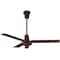 Qmark Industrial Ceiling Fan, 5 ft Blade Dia, 3 Blades, Variable Speeds, 120V AC, Brown 60001HP-BRN - alternate 1