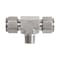 Brennan Industries Tee, SS, Comp 1/2", Comp 1/2", MNPT 1/2" N2601-08-08-08-SS - alternate 1