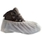 International Enviroguard Disposable Shoe Covers, CPE, White, Slip Resistant Sole: Yes , Universal 3607 - alternate 3