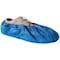 International Enviroguard Disposable Shoe Covers, CPE, Blue, Slip Resistant Sole: Yes , XL 3407B - alternate 3