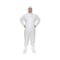 International Enviroguard Disposable Coverallss, Hooded Coverall, S, Proprietary Laminated Nonwoven, Elastic Wrist, White CE11019CIS-S - alternate 3