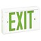 Big Beam Exit Sign, White, 2 Face(s), LED, Universal Mount, Not Battery Powered XFL2GWW-U - alternate 1