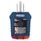 Reed Instruments Receptacle Tester, 110 to 125V AC, No Disp R5210 - alternate 1