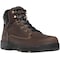 Danner Men's 6-Inch Work Boot, 11 1/2, Aluminum Toe, 6 in H, Brown, 19453 19453-11.5D - alternate 1