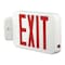 Compass LED Lighted Exit Sign, Black, 1 or 2 Face(s), LED, Nickel-Metal Hydride CCRGRCB - alternate 2