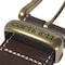 Carhartt Carhartt Debossed Metal Keeper Belt, Brown, Full Grain Bridle Leather, 42 in Length, 1 1/2 in Width A000551120111 - alternate 2