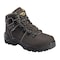 Avenger Safety Footwear Women's 6 in Polycarbonate Toe 6-Inch Work Boot, Dark Brown, 10, M, A7452 7452-10M - alternate 1