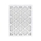 Zoro Select 16x24x2 Pleated Air Filter, High Capacity, Synthetic, MERV 13, 1.0 to 3.0 micron 786EL0 - alternate 2