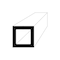 Zoro Select Aluminum Square Tube, Aluminum, 6063 Alloy Type, 1 in Outside Square, 6 ft L. 22659_72_0 - alternate 1