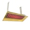 Fostoria Infrared Overhead Electric Heater, 1, 3 Phase, Aluminum, 480V AC P95-FSS-3 - alternate 1
