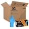 Ansell G10, Disposable Gloves, 3 mil Palm, Nitrile, Powder-Free, L ( 9 ), 100 PK, Blue 54334 - alternate 1