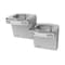 Oasis Manufacturing On-Wall Two-Level Drinking Fountain, 2 Level, 18 5/8 in D, 27 3/8 in W PG8ACSL GST - alternate 2