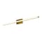 Afx Barlow LED Vanity, Satin Brass, 36in BARV3603L30D1SB - alternate 1