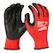 Milwaukee Tool Cut-Resistant Gloves, Cut Level A3 , Dipped , Nitrile , Rough , XL ( 10 ) 12 PK 48-22-8933B - alternate 1