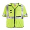 Milwaukee Tool AR/FR Cat.1 High Visibility Vest w/Sleeves S, M Class 3 U Back, , Zipper 10 Pockets, 2 Mic Tab, No 48-73-5221 - alternate 1
