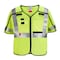 Milwaukee Tool AR/FR Cat.1 High Visibility Vest w/Sleeves S, M Class 3 X Back, , Hook and Loop 10 Pockets, No 48-73-5231 - alternate 1