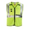Milwaukee Tool AR/FR Cat.1 High Visibility Vest S/M Class 2 U Back, , Zipper 10 Pockets, 2 Mic Tab, No 48-73-5201 - alternate 1
