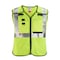 Milwaukee Tool AR/FR Cat.1 High Visibility Vest S/M Class 2 X Back, , Hook-and-Loop 10 Pockets, 2 Mic Tab, No 48-73-5211 - alternate 1
