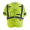 Milwaukee Tool Class 3 High Visibility Yellow Mesh Safety Vest - Small/Medium 48-73-5131 - alternate 1