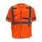 Milwaukee Tool Class 3 High Visibility Orange Safety Vest - Small/Medium 48-73-5145 - alternate 1