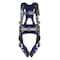 3M Dbi-Sala ExoFit(TM) X300 Fall Protection Harness, S, 420 lb, Quick-Connect Chest/ Tongue Leg Straps 1403048 - alternate 1