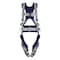 3M Dbi-Sala ExoFit(TM) X200 Fall Protection Harness, M, 420 lb, Quick-Connect Chest/ Quick-Connect Leg Straps 1402111 - alternate 1