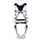 3M Dbi-Sala ExoFit(TM) X100 Fall Protection Harness, M, 420 lb, Quick-Connect Chest/ Tongue Leg Straps 1401136 - alternate 1