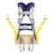 3M Dbi-Sala ExoFit(TM) X100 Fall Protection Harness, M, 420 lb, Mating Chest/ Tongue Leg Straps 1401146 - alternate 1