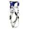 3M Dbi-Sala ExoFit(TM) X100 Fall Protection Harness, M, 420 lb, Mating Chest/ Tongue Leg Straps 1401162 - alternate 2