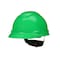 3M SecureFit(TM) Hard Hat, HDPE, 4 Point Ratchet, Type 1, Class G, Type 1, Class E, Green H-704SFR-UV - alternate 3