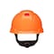 3M SecureFit(TM) Hard Hat, HDPE, 4 Point Ratchet, Type 1, Class G, Type 1, Class E, Orange H-706SFR-UV - alternate 1
