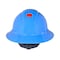 3M SecureFit, Full Brim Hard Hat, Type 1, Class E, Type 1, Class G, Ratchet (4-Point), Blue H-803SFR-UV - alternate 1