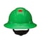 3M SecureFit, Full Brim Hard Hat, Type 1, Class E, Type 1, Class G, Ratchet (4-Point), Green H-804SFR-UV - alternate 1
