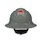 3M SecureFit, Full Brim Hard Hat, Type 1, Class E, Type 1, Class G, Ratchet (4-Point), Gray H-808SFR-UV - alternate 1