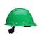 3M SecureFit(TM) Hard Hat, HDPE, 4 Point Ratchet, Type 1, Class C, Green H-704SFV-UV - alternate 1
