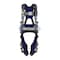 3M Dbi-Sala ExoFit(TM) X300 Fall Protection Harness, L, 420 lb, Quick-Connect Chest/ Quick-Connect Leg Straps 1113127 - alternate 1