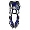 3M Dbi-Sala ExoFit(TM) X300 Fall Protection Harness, S, 420 lb, Quick-Connect Chest/ Tongue Leg Straps 1140133 - alternate 1