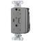 Hubbell USB Receptacles SNAP8300UACGY SNAP8300UACGY - alternate 1