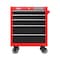 Craftsman S2000 Rolling Tool Cabinet, 5 Drawer, Black/Red, Steel, 26 in W x 18 in D x 34 in H CMST98264RB - alternate 2