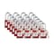 Brady Padlock, Keyed Different, Nylon, Red, 1 1/2 in Shackle Height, 1 1/2 in Body Width, 48 No. of Keys SDPL-RED-38ST-KD24 - alternate 1