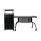 National Public Seating Desk and Lectern, 24 in D X 41 in H, 68 in W X Plastic, Charcoal TWP - alternate 2