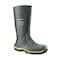 Dunlop Unisex Acifort MetMax Rubber Boots, Steel Toe, Dark Grey, Men's 15 MZ2LE02 - alternate 1
