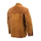 Steiner Leather Welding Jacket, Leather, 30 in Length, Snap Closure, 3 Pockets, Brown, 5XL 9215-5X - alternate 2
