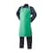 Steiner Flame Resistant Cotton Bib Apron, Cotton, 9 oz, 36 in Length, Green, Universal 10325 - alternate 1