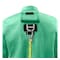 Steiner FR Welding Jackets, Cotton, 9 oz, 30 in Length, Snap Closure, 2 Pockets, Green, S 1030DR-S - alternate 1