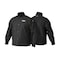 Lincoln Electric Welding Jacket, Cotton, 9 oz, 30 in Length, Button Closure, 1 Pockets, Black, M K2985-M - alternate 2